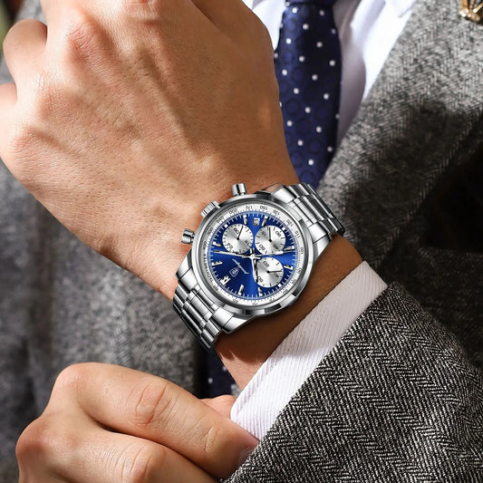 Atlas Luxury Herren Uhr Chronograph
