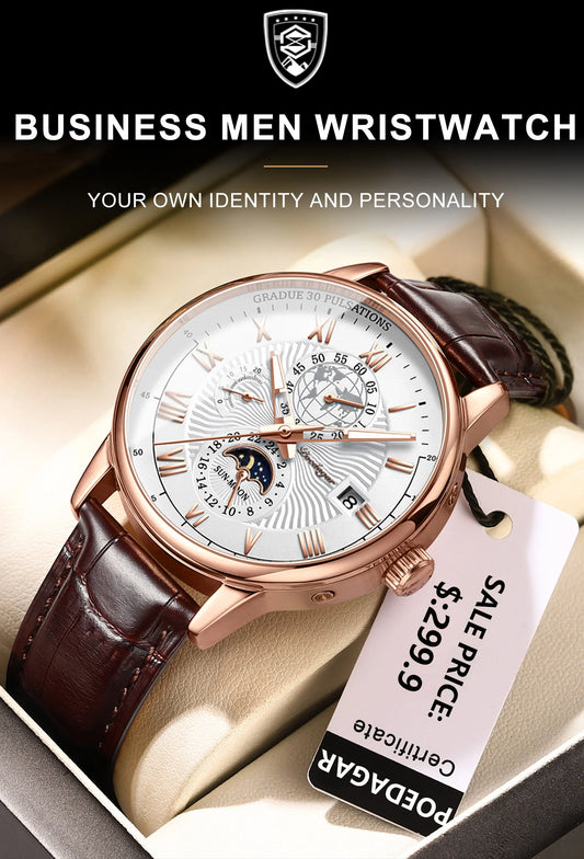 Commodus Stilvolle Herren Uhr