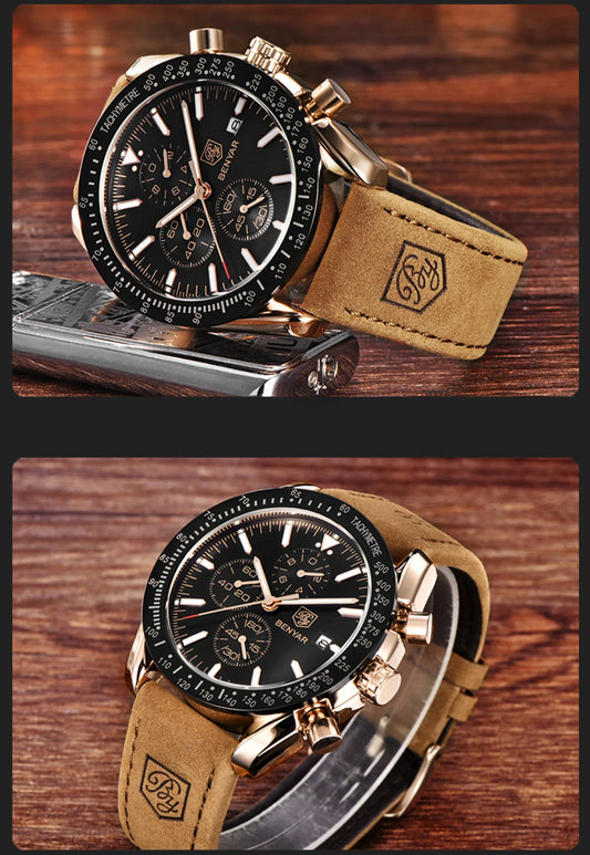 Maximus Chrono Watch – Military Sport Design, Waterproof & Silicone Strap
