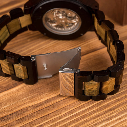Nero Automatic Luxus Uhr aus Holz
