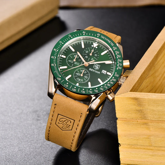 Maximus Chrono Watch – Military Sport Design, Waterproof & Silicone Strap