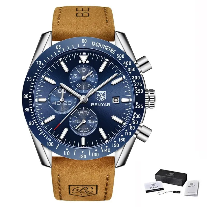 Maximus Chrono Watch – Military Sport Design, Waterproof & Silicone Strap