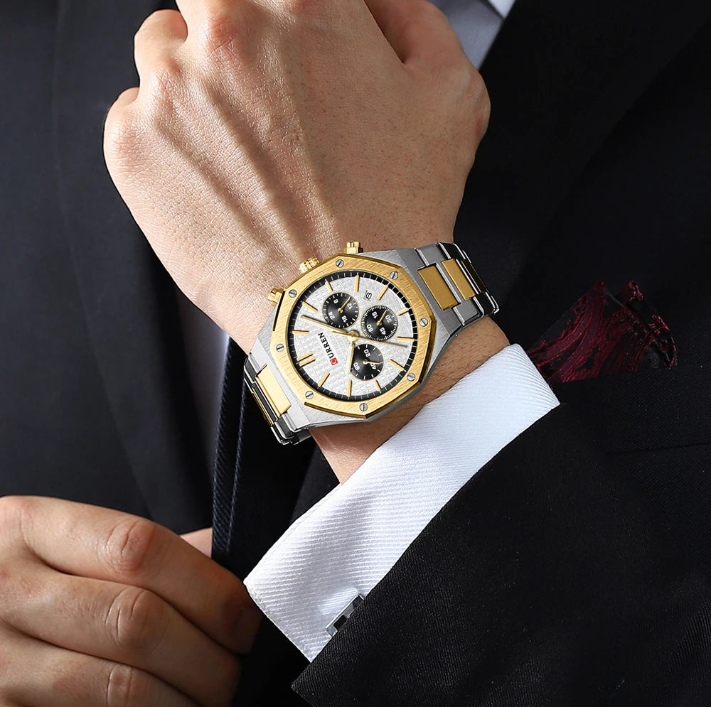 Valerius Chrono Watch – 6-Hand Precision, Military Style & Luxury Design