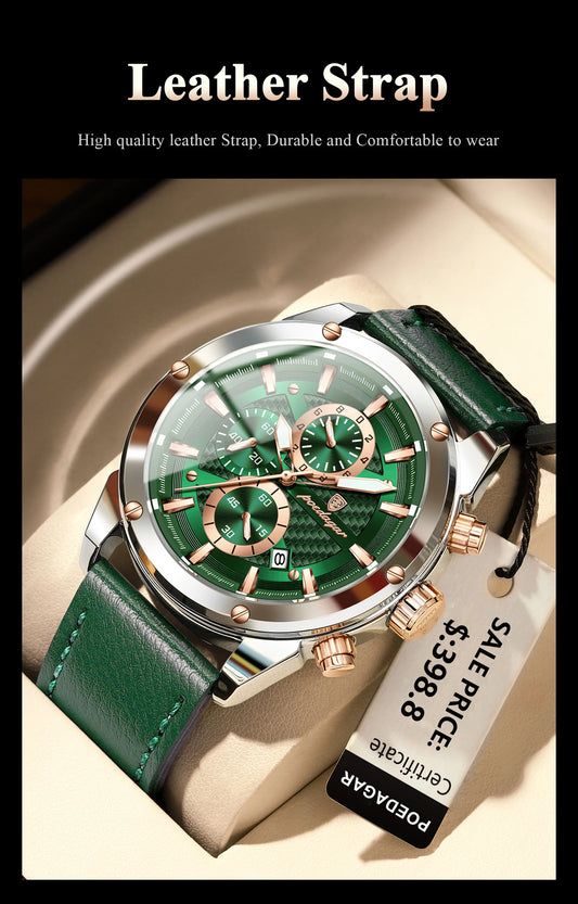 Maximus Herren Uhr aus Leder