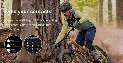 1.39" Bluetooth Smartwatch für Männer – Fitness, Herzfrequenz, Gesundheitsmonitoring, Android & IOS.