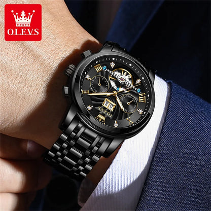 Helios Full Automatic Multi-function Herren Uhr