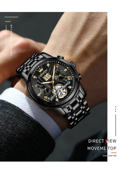 Helios Full Automatic Multi-function Herren Uhr