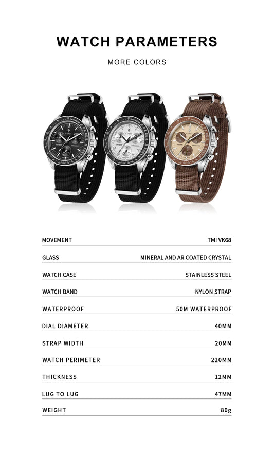Cadisen Sapphire Herren Uhr