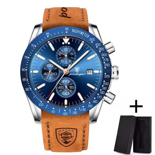 Ragnar Chrono Watch – 2024 Sport, Waterproof & Silicone Strap