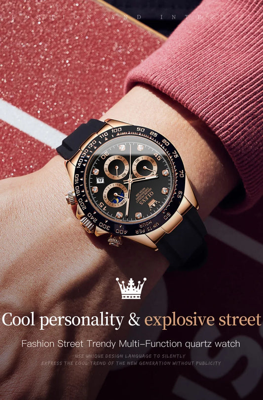 Oceanus Luxus Quartz Herren Uhr
