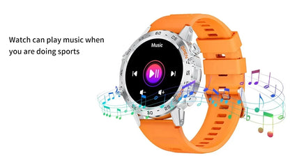 1.39" Bluetooth Smartwatch für Männer – Fitness, Herzfrequenz, Gesundheitsmonitoring, Android & IOS.