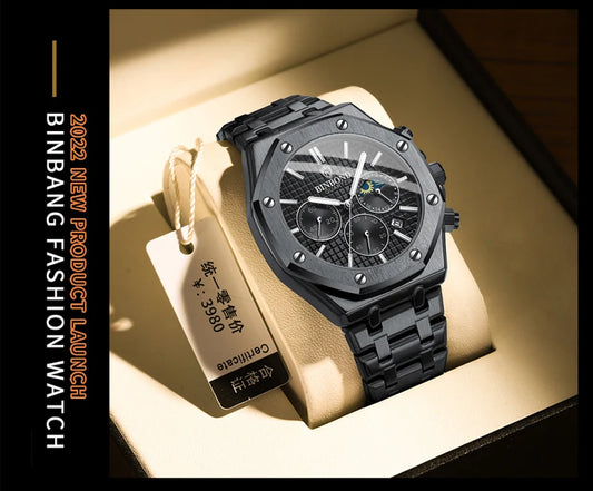 Apollo Granit Herren Uhr