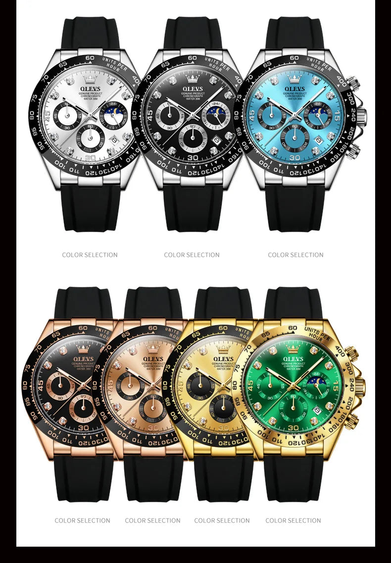 Oceanus Luxus Quartz Herren Uhr