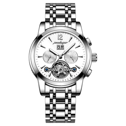 Augustus Tourbillon Watch – Luxury Automatic, Waterproof & Steel Precision