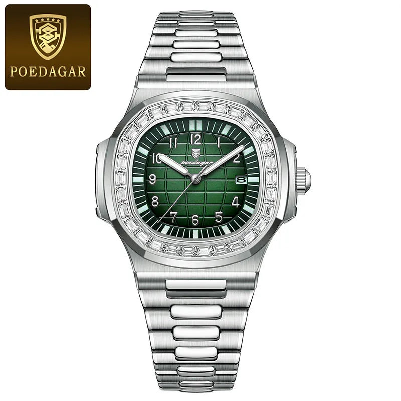 Hermes Luxus Edel Uhr aus Edelstahl