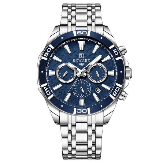 Solon VIP Business Edelstahl Herren Uhr Wasserdicht