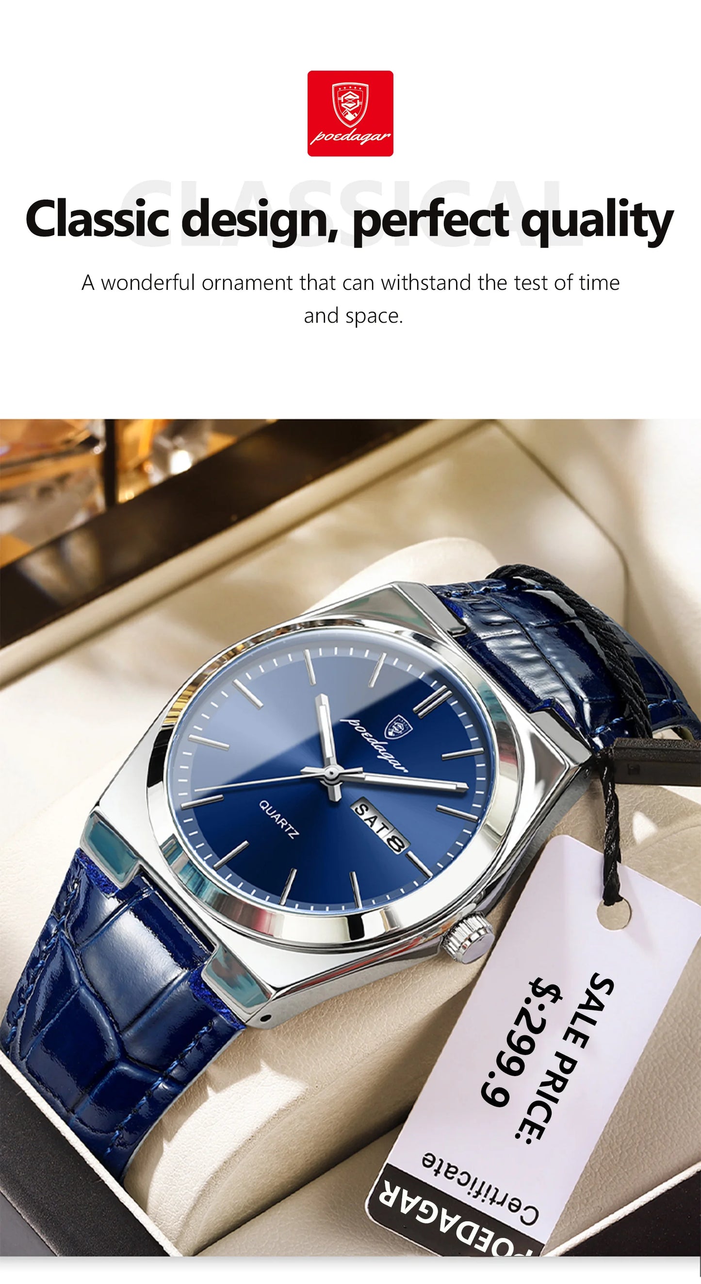 Dionysus Luxus Herren Uhr Edel Stil