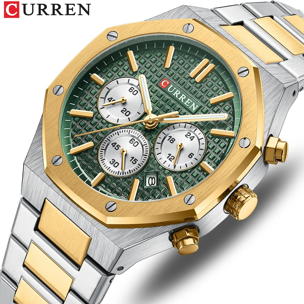 Valerius Chrono Watch – 6-Hand Precision, Military Style & Luxury Design