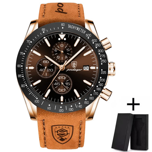 Ragnar Chrono Watch – 2024 Sport, Waterproof & Silicone Strap
