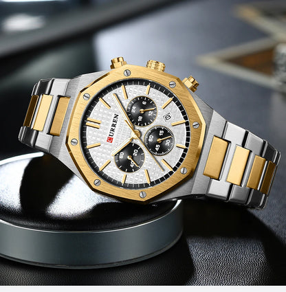Valerius Chrono Watch – 6-Hand Precision, Military Style & Luxury Design