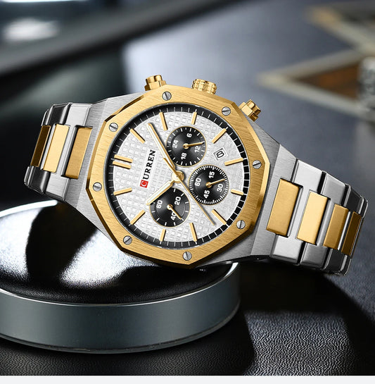 Valerius Chrono Watch – 6-Hand Precision, Military Style & Luxury Design