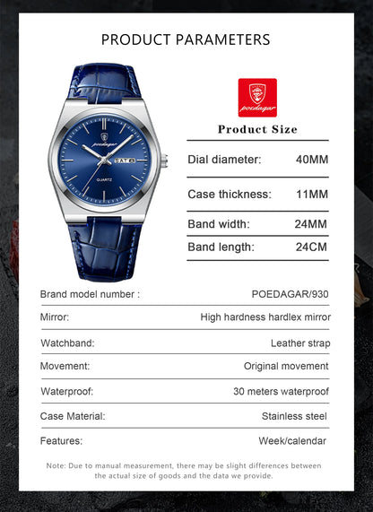 Dionysus Luxus Herren Uhr Edel Stil