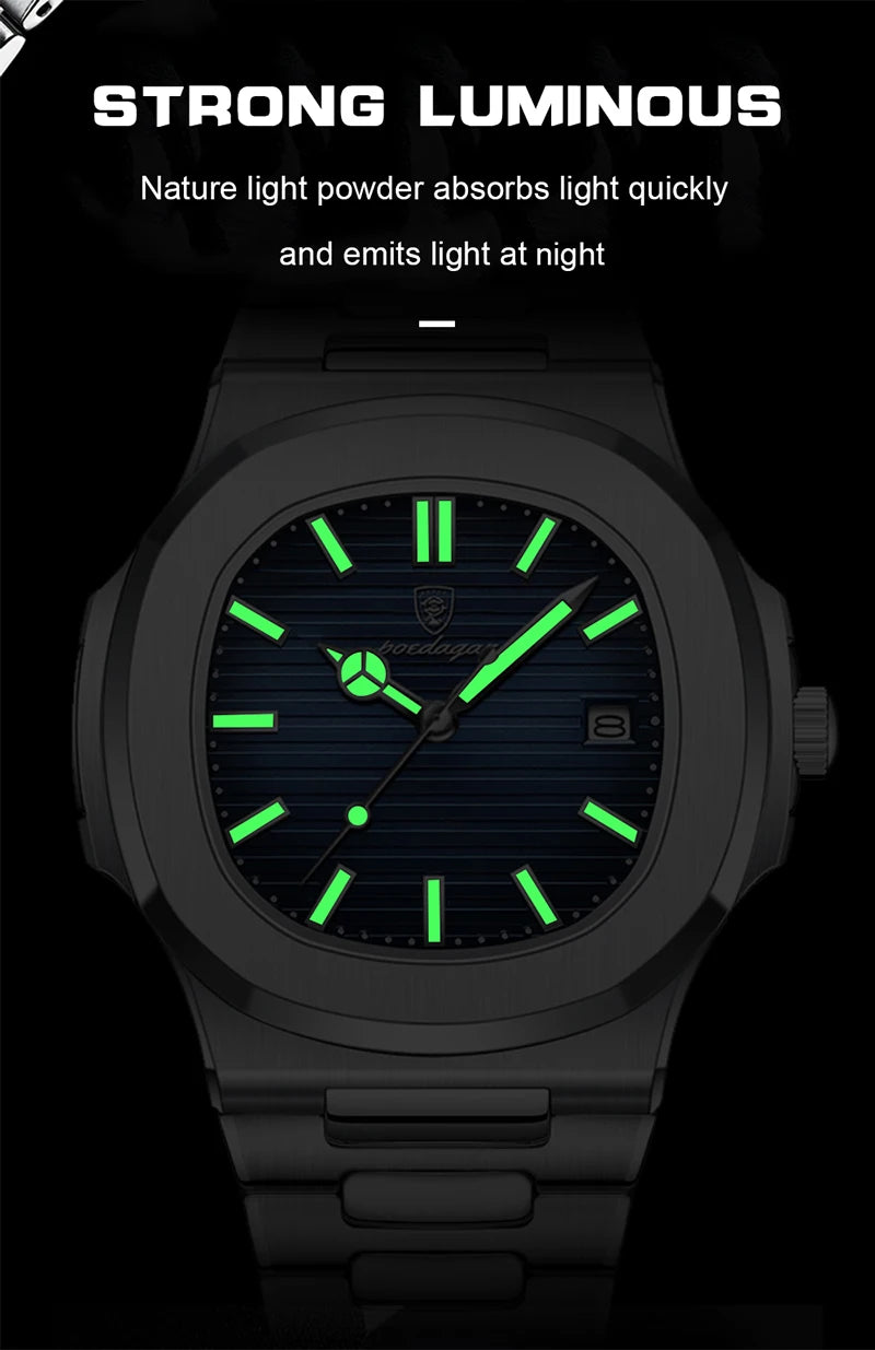 Hermes Luxus Edel Uhr aus Edelstahl