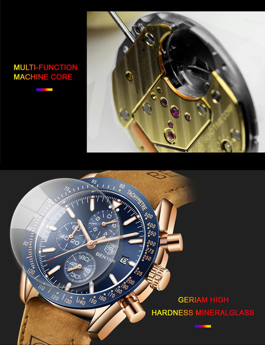 Maximus Chrono Watch – Military Sport Design, Waterproof & Silicone Strap