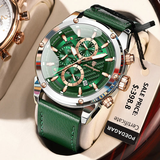 Maximus Herren Uhr aus Leder