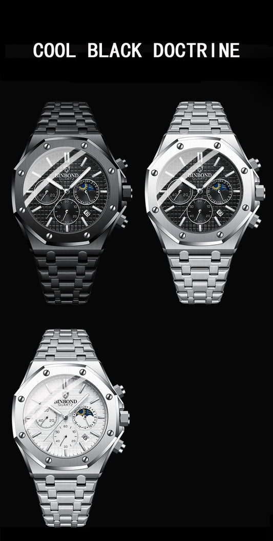 Apollo Granit Herren Uhr