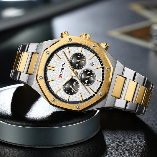 Valerius Chrono Watch – 6-Hand Precision, Military Style & Luxury Design