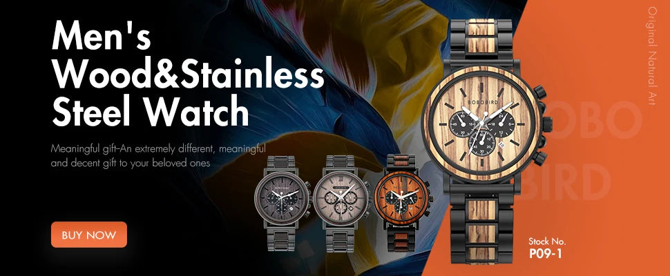 Cadmus Wooden Watch – Luxury Chronograph, Military Style & Wooden Box