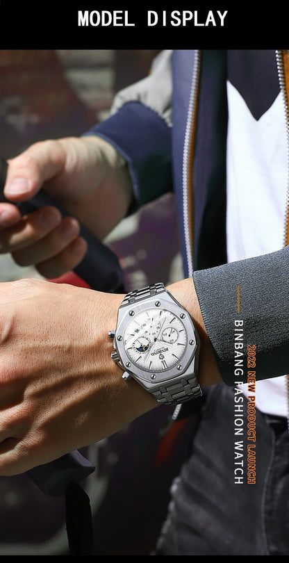 Apollo Granit Herren Uhr