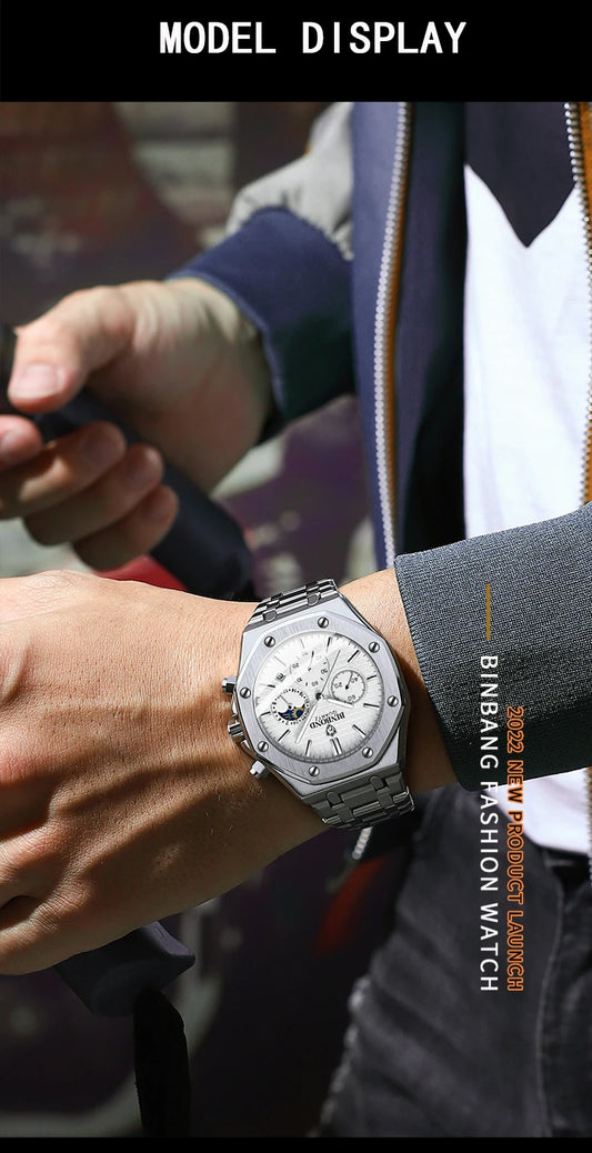 Apollo Granit Herren Uhr