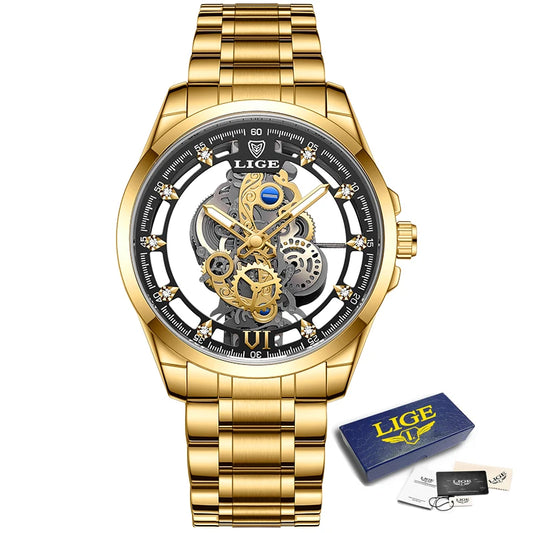 Aurelius Automatic Watch – Luxury Design, Luminous Dial & Waterproof Precision