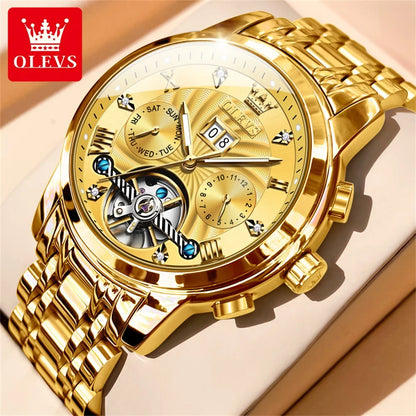 Helios Full Automatic Multi-function Herren Uhr