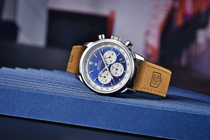 Achilles Chrono Watch – 42MM Military Precision, Waterproof & Bold Design