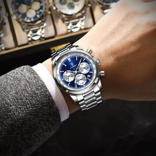 Atlas Luxury Herren Uhr Chronograph