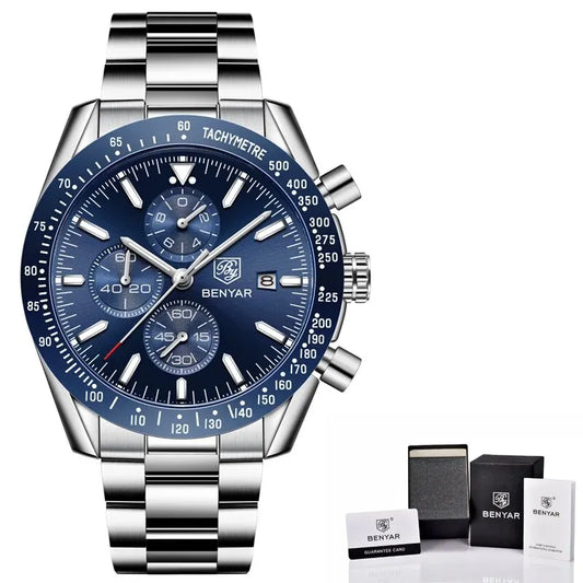 Maximus Chrono Watch – Military Sport Design, Waterproof & Silicone Strap