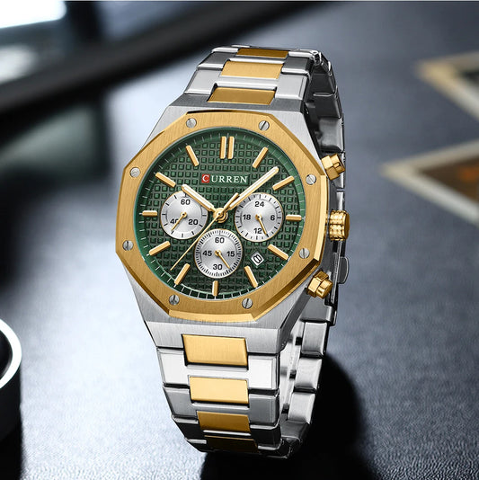 Valerius Chrono Watch – 6-Hand Precision, Military Style & Luxury Design