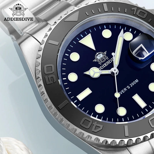 Uranus Herren Uhr Edelstahl und 200m Wasserdicht