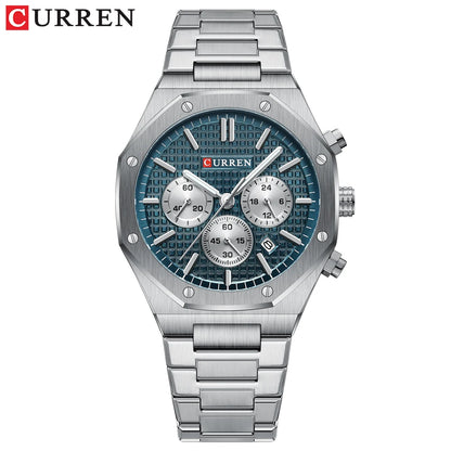 Valerius Chrono Watch – 6-Hand Precision, Military Style & Luxury Design