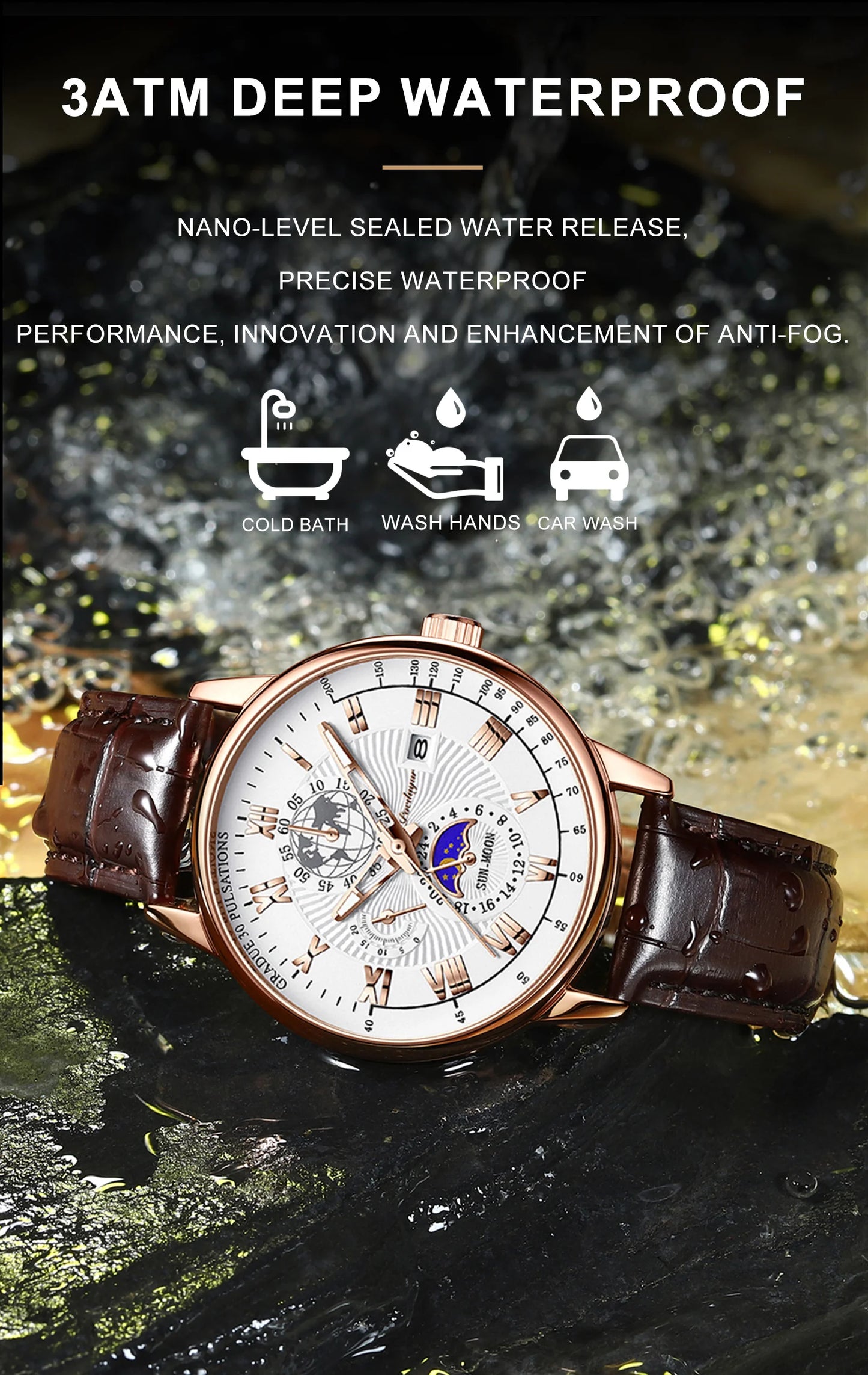 Commodus Stilvolle Herren Uhr