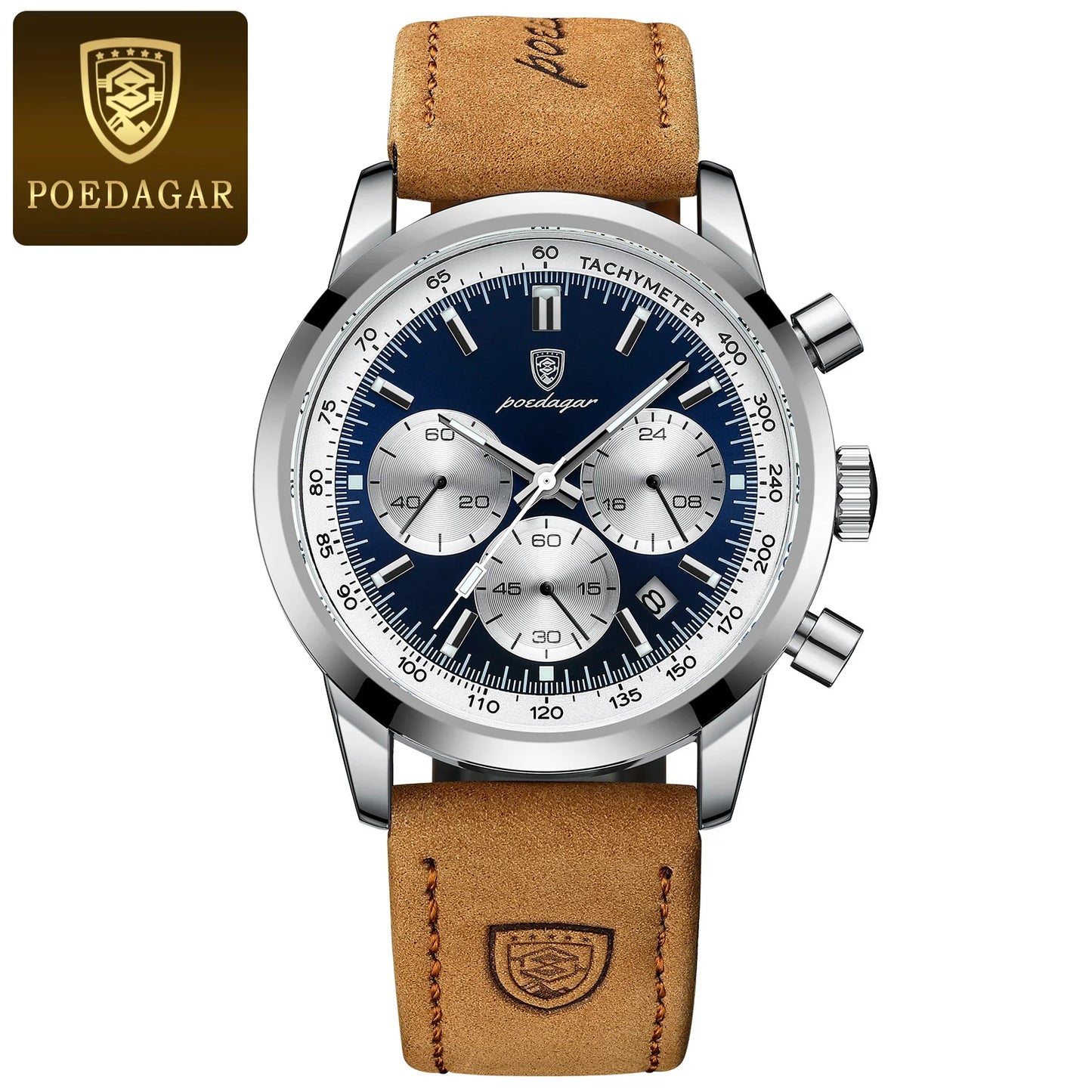 Atlas Luxury Herren Uhr Chronograph