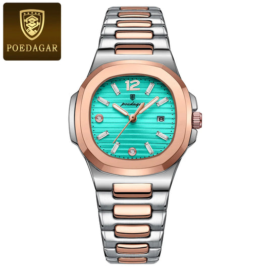 Olivia schöne Elegente Edestahl Damen Uhr