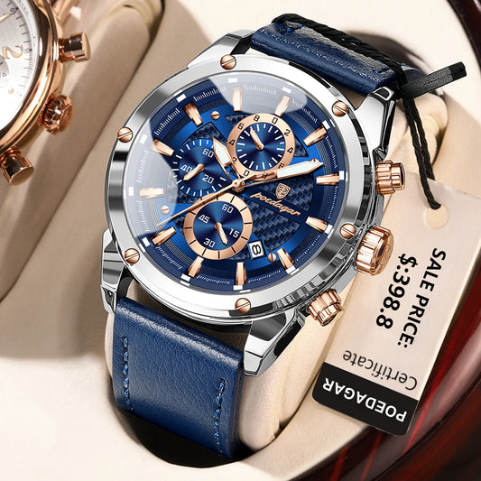 Maximus Herren Uhr aus Leder