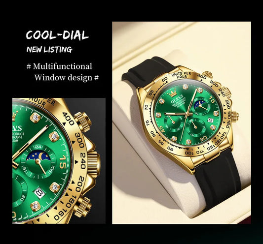 Oceanus Luxus Quartz Herren Uhr