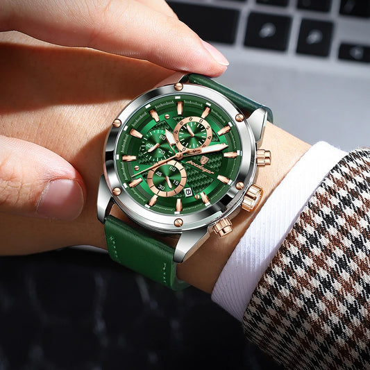 Maximus Herren Uhr aus Leder