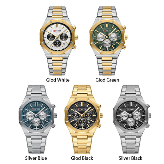 Valerius Chrono Watch – 6-Hand Precision, Military Style & Luxury Design