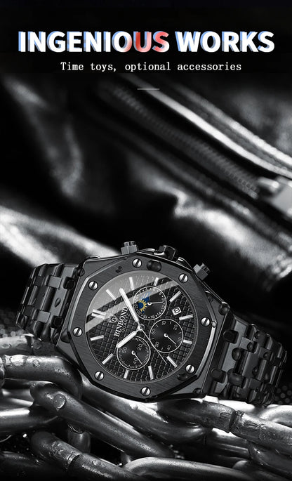 Apollo Granit Herren Uhr